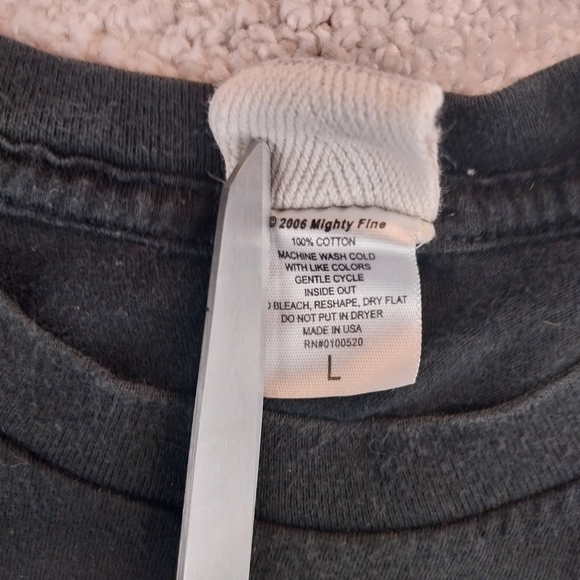 Darkwing Duck Character T Shirt Mens Size Large I Am The Terror 2006 Mighty Fine - Picture 3 of 5